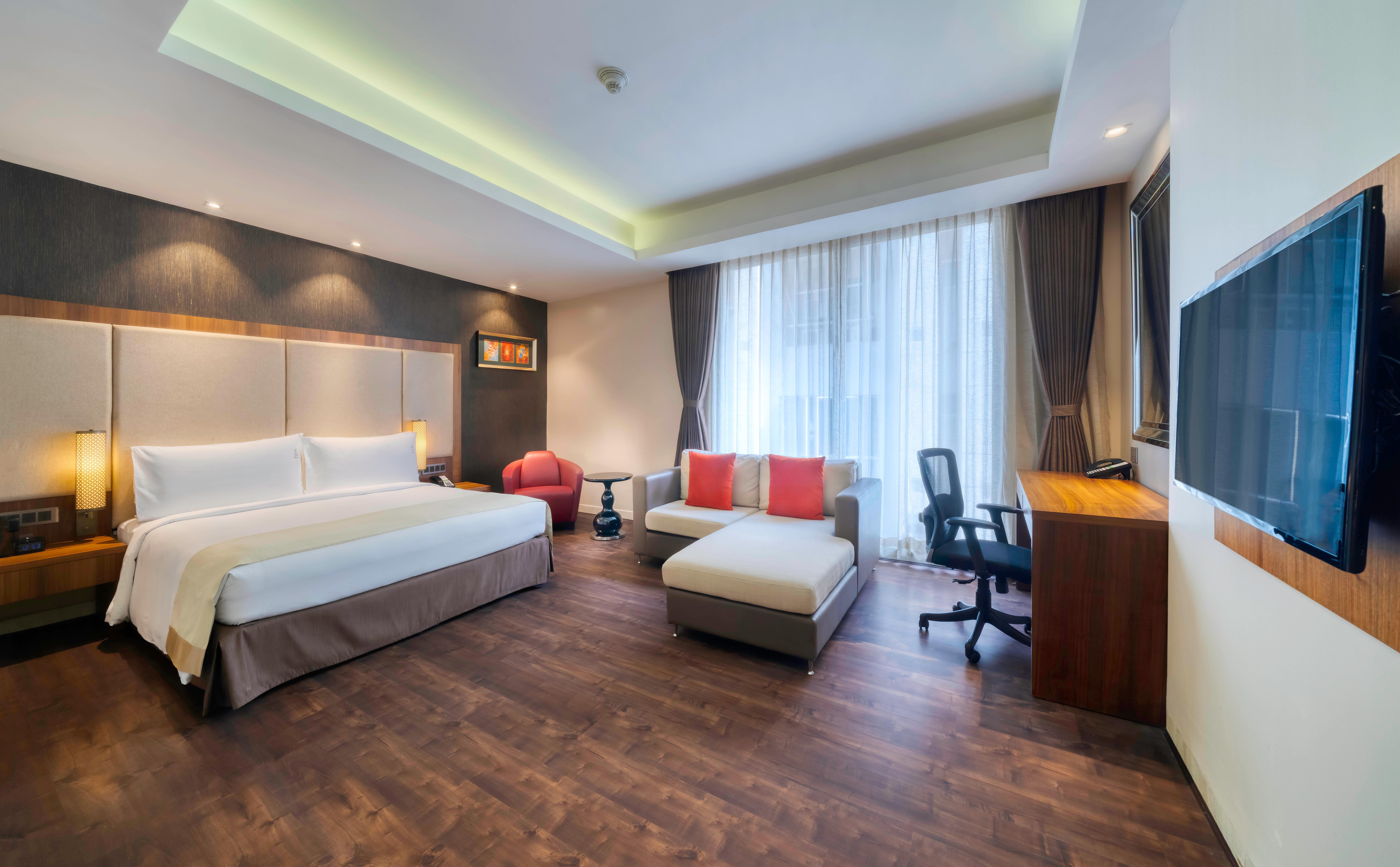 Holiday Inn Kolkata Airport By Ihg Exteriör bild Deluxe Room